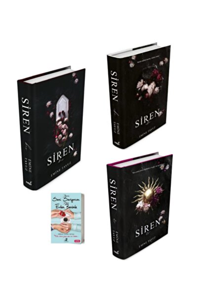 İndigo Kitap Siren 1, 2, 3 Emine Tavuz 3 Kitap Ciltli Set