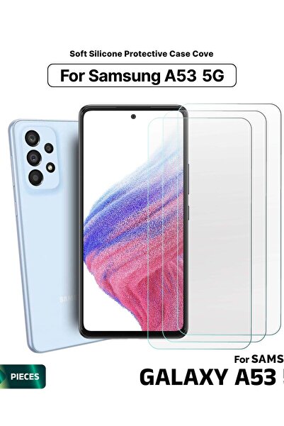 ineix واقي شاشة زجاجي من تيمبي، 3 قطع، لهاتف سامسونج جالاكسي A33 5G