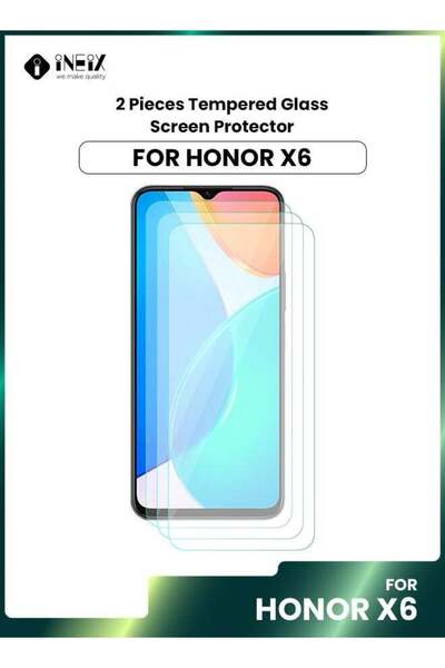 ineix واقي شاشة زجاجي من تيمبي، 3 قطع، لهاتف هونر X6