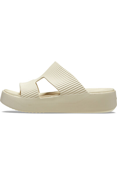 Crocs Παντόφλες Getaway Groove Platform HStrap Unisex Beige - 210701