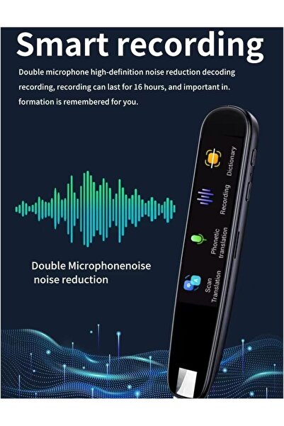 RADIOTRONICS Translation Pen-Scan Reading Pen, Portable Voice Translator, Digital Translation Pen