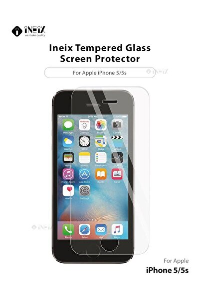 ineix واقي شاشة زجاجي من تيمبي لجهاز آبل آيفون 5S