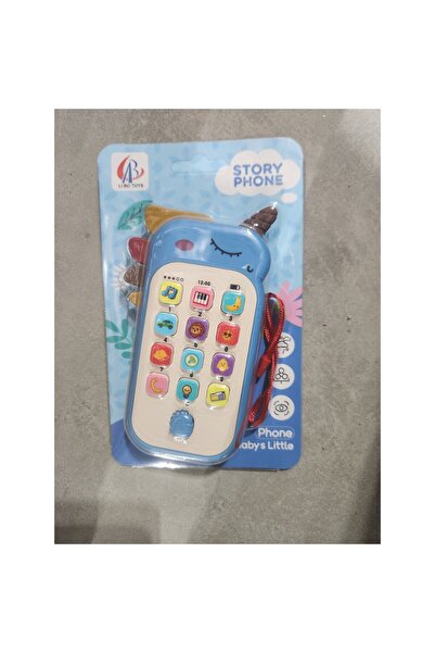 Flippy Interactive Toy Smart Phone - Unicorn, Educational, Musical & Voice, 4-6 yrs, 19x11.5 cm, Blu
