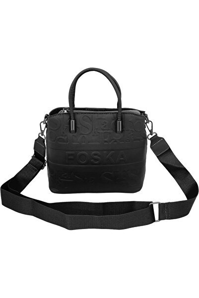 FOSKA حقيبة توت من جلد البولي يوريثان للنساء - حقيبة يد واسعة وأنيقة ومتينة