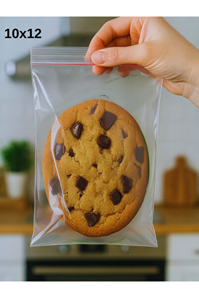 MEZ-PACK KİLİTLİ TORBA ŞEFFAF POŞET 10X12 KİLİTLİ TORBA KINA ÇEREZ NAYLONU 100 ADET