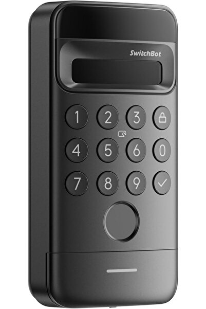 SwitchBot Keypad Vision: Smart keypad with 3D facial recognition, fingerprint & virtual passwords