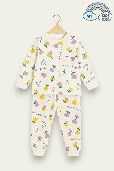 My Kids Wear Παιδικό σετ πιτζάμες δύο τεμαχίων με βαμβακερό σχέδιο 4-8 ετών 1...