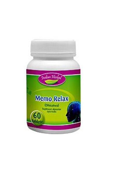 Indian Herbal Memo Relax, 60 de comprimate,