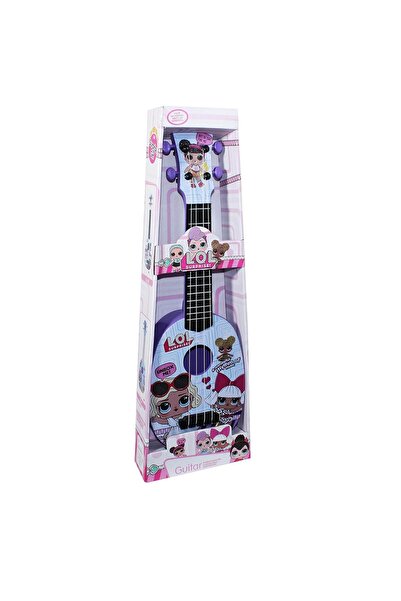 REZZOSS جيتار موسيقي خشبي مطبوع من LOL Surprise للأطفال
