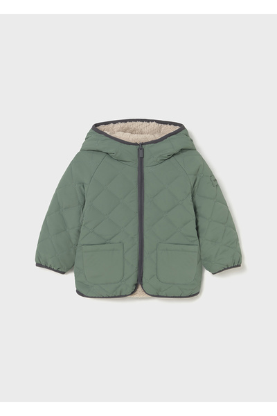 MAYORAL 2422-96 Boy's Green Double-Sided Coat