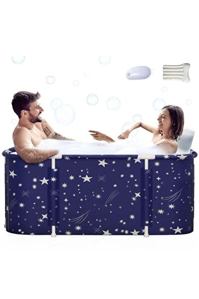 XIUWOO Waterproof Portable Non-Inflatable Folding Spa Bathtub Barrel for Adults and Kids
