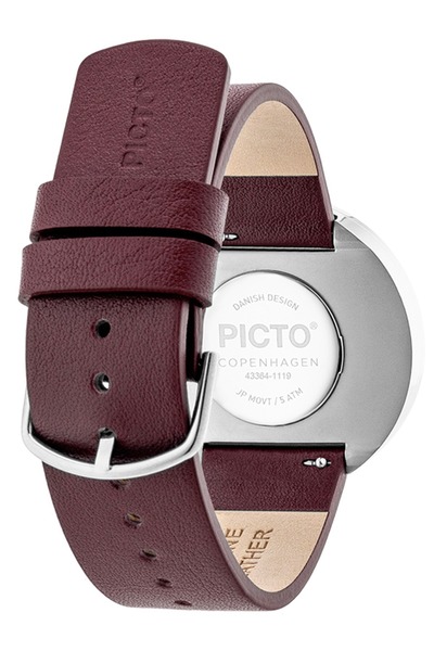 Picto Mens Watch 43364-6420S, Quartz, 40mm, 5ATM