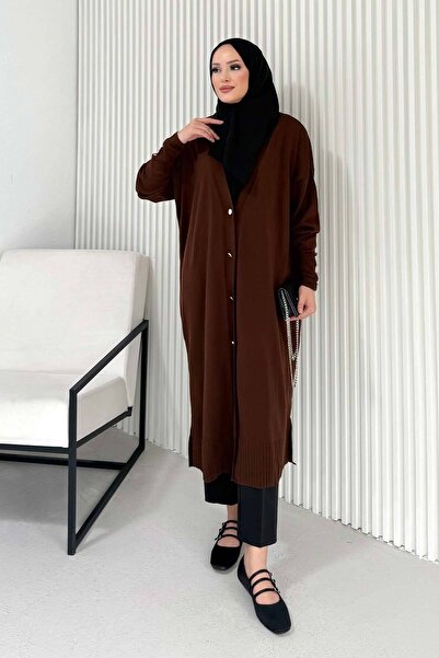 Melike Tatar Long Knitwear Cardigan 70-2431