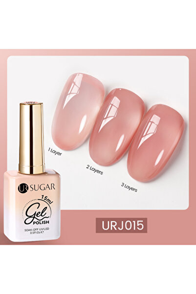 Born Pretty Ursugar Transparan Vitray Uv Led Kalıcı Oje 15 ml URJ015