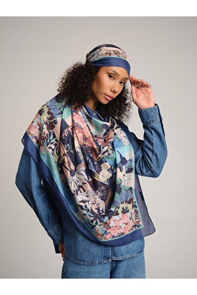 Ayshara شال ناكاش أفلوسي كوليكشن هاليتش ميلتمي ذو وجه واحد