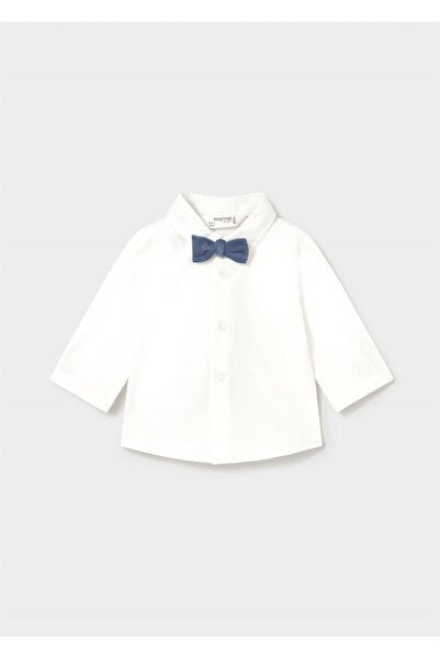 MAYORAL Erkek Bebek Papyonlu Gömlek Mavi 2196