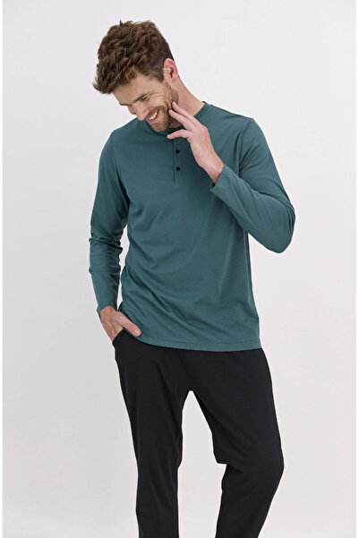 Arnetta Men's Long Sleeve Pajama Set 1614