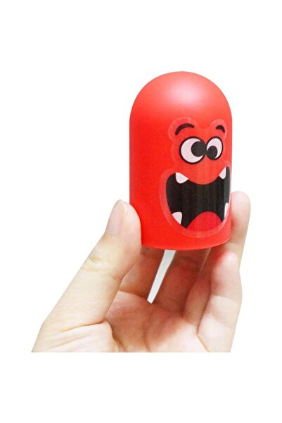 Flippy Tic Tac Toe Gobble - Interactive Game, 18 pieces, 3+ yrs, 21.5x4x10 cm, Blue/Red