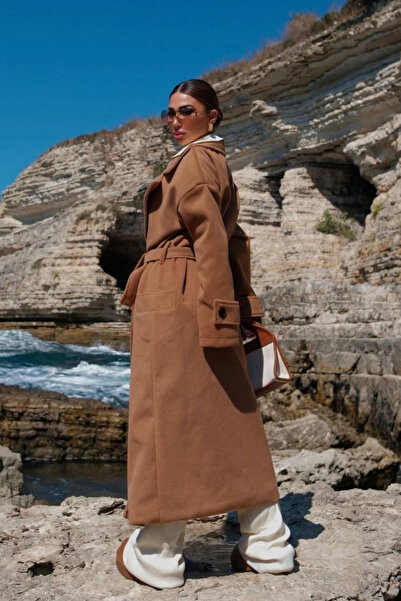 Sindimoda Sheila Kaşe Oversize Kaban 2985