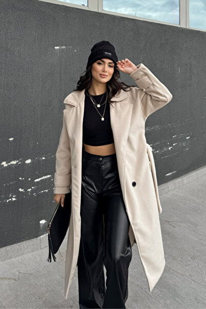 Sindimoda Sheila Kaşe Oversize Kaban 2985