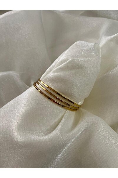 E-LinaDijital Düz Ajda Bilezik Altın Sarısı Imitasyon