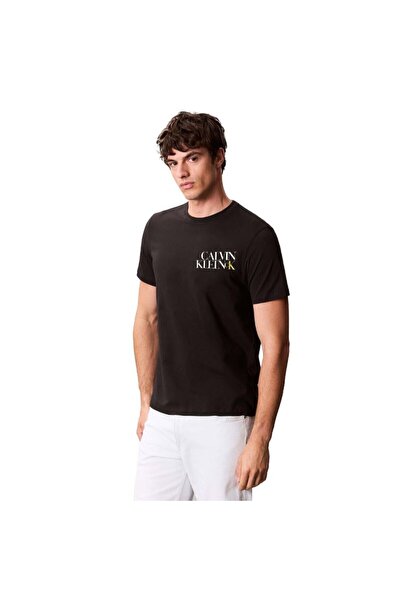 Calvin Klein Tricou SS 30S E CK NY WRD S