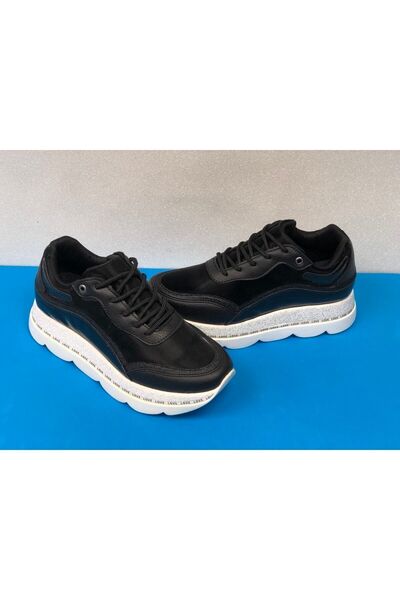 Butik Yüksek Kalın Taban Ortopedik Günlük Spor Ayakkabı