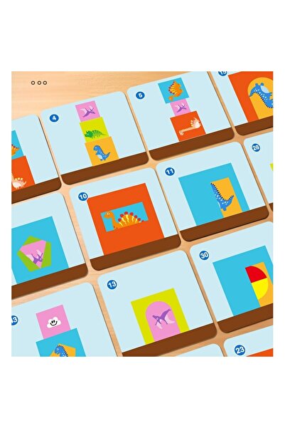 Flippy Puzzle Box Stackable Blocks - 5 Cubes, 48 Models, 4-6 Years, 12.8 cm, Multicolor