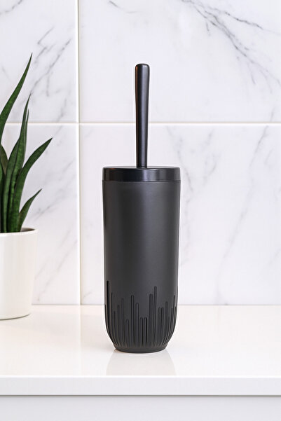 AbaTech Black Luxury Quality Acrylic Toilet Brush