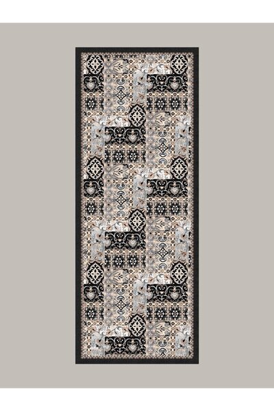 Ayshara شال من مجموعة كيركباري بتصميم أحادي الجانب مرسوم بالقلم الرصاص