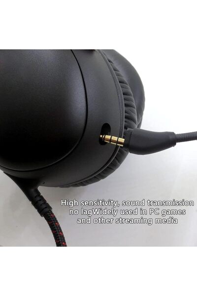 Generic Replacement Detachable Noise-Cancelling Microphone for HyperX Cloud III Wireless (Black)