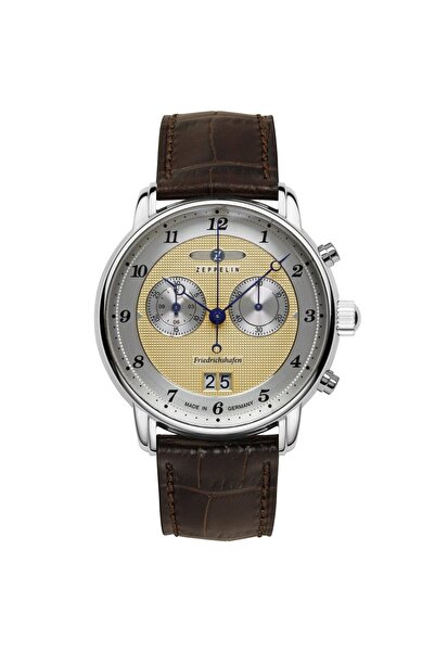 Zeppelin Ceas bărbătesc 8584-5, cuarț, 40mm, 5ATM