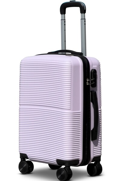 ZAAPPY حقيبة سفر خفيفة الوزن مصنوعة من مادة ABS صلبة مقاس 20 بوصة (7-10 كجم)، وعجلات ناعمة، وقفل آمن