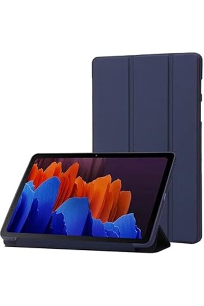 007 Kejuthrv Smart Protective Case for Honor Pad X9/X8 Pro 11.5 inch (2023) - Dark Blue