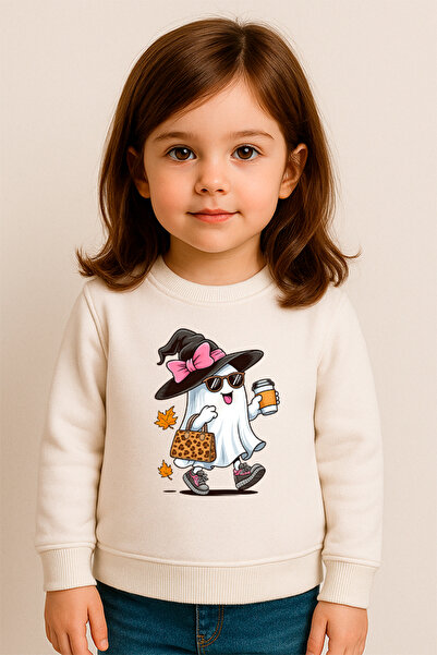 SVART WEAR Παιδικό φούτερ για ενήλικες με θέμα το Halloween με λαιμόκοψη 100% βαμβάκι