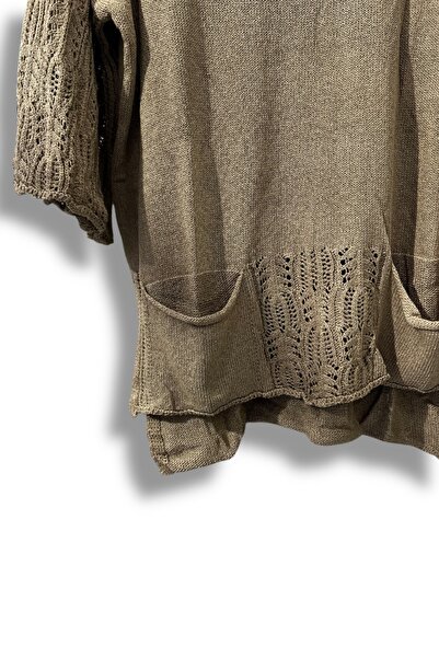 SUMEF Μπλούζα Mercerized oversized Knitwear – Τυπικό μέγεθος (Συμβατό με 38-48) – Κομψό και άνετο σχέδιο