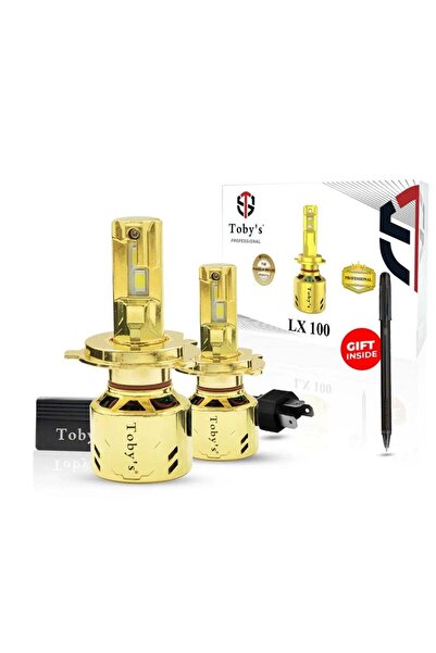 TOBYS LX 100 2 Pieces Car LED Headlight 60W/piece 6000Lm 6500K - LX100 L