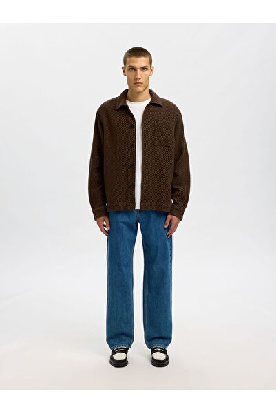 SELECTED Overshirt Baumwoll