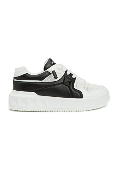 Valentino Garavani One Stud XL Black White Men's Shoes 102266854_066