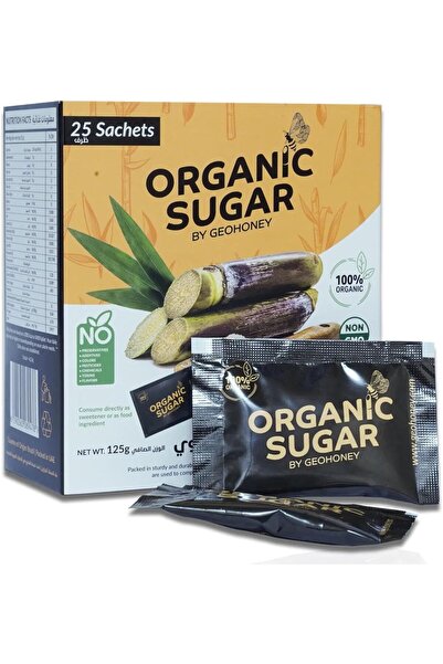 Geohoney Organic Sugar - 125g (25 Sachets)