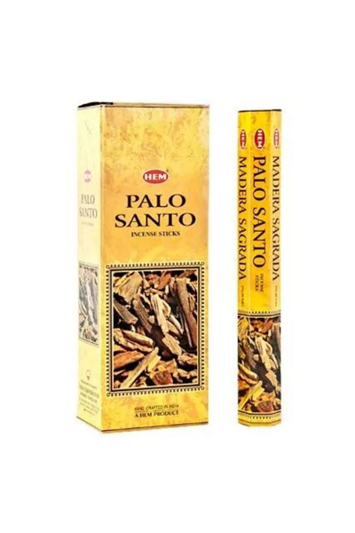 Hem Set of 6 Packs of 20 Palo Santo Scented Incense Sticks (Made in India) –