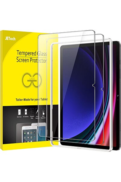 JETech واقي شاشة لجهاز سامسونج جالكسي تاب S9 مقاس 11 بوصة مع إطار سهل التركيب...