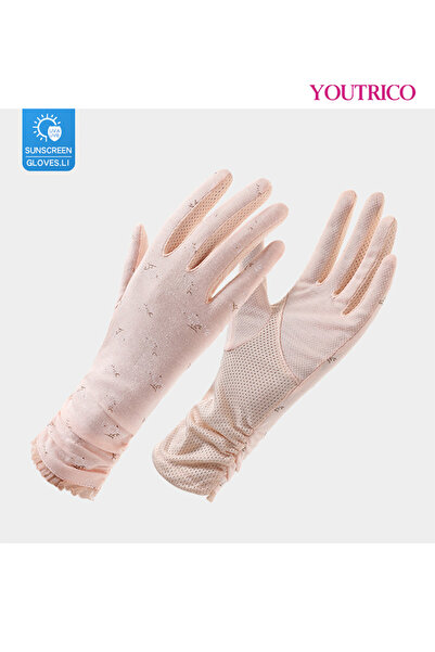 Youtrico SPF50 Sun Protection Gloves Summer Cycling Fingerless Gloves for Driving
