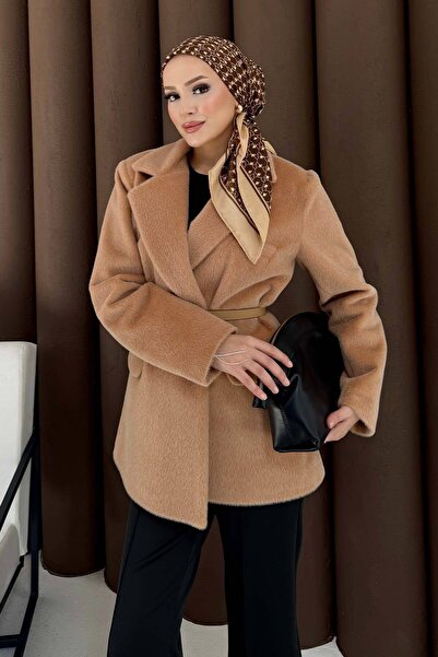 Melike Tatar Μπουφάν με ζώνη 32-2506