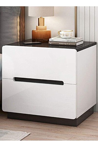 VariFurnx 40*40*45cm NightStand for Bedroom Rustic Side Table Simple Bedside ...