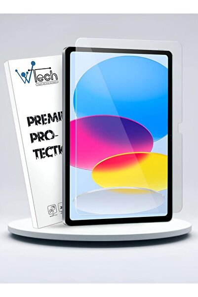 Wtech Screen Protector for Apple iPad 2025 (11th Gen) A16 10.9" - 9H Tempered Glass (Clear)