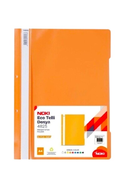 Kırtasiye Ofisi Orange Wire Binder 50 Pack