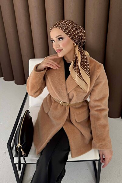 Melike Tatar Μπουφάν με ζώνη 32-2506