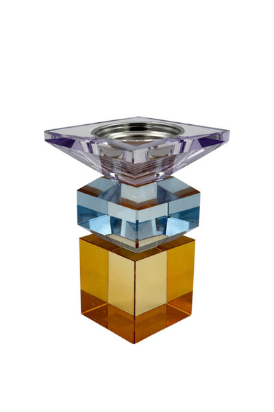 B&D مبخرة زجاجية، لون أصفر