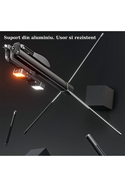 RaSteff Selfie Stick Tripod 180 cm – Premium, RaSteff™ Aluminum, Bluetooth Remote, Phone Holder, Extenda
